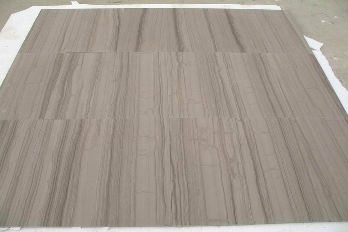 Athens Grey Wood marble tiles