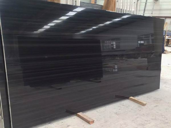 Nero Seta Black Wood marble