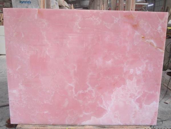 Pink Onyx Slabs