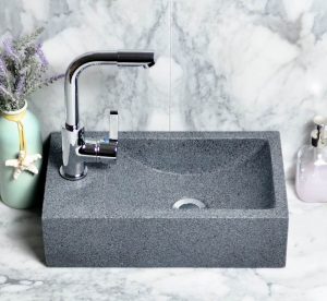 Dark Grey granite rectangle sinks