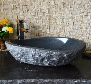 Dark Grey granite thick sinks